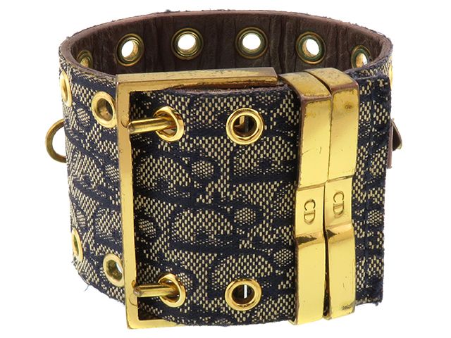 Dior ディオール マリス D78-159 腕時計 ゴールドメッキ/本革 ゴールド