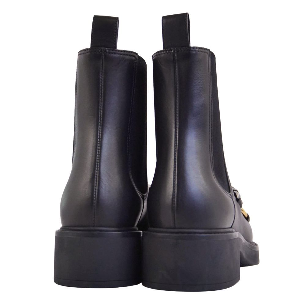 美品✨GUCCI/グッチ EU41.5 サイドゴアブーツ ブラック GUCCI - 美品