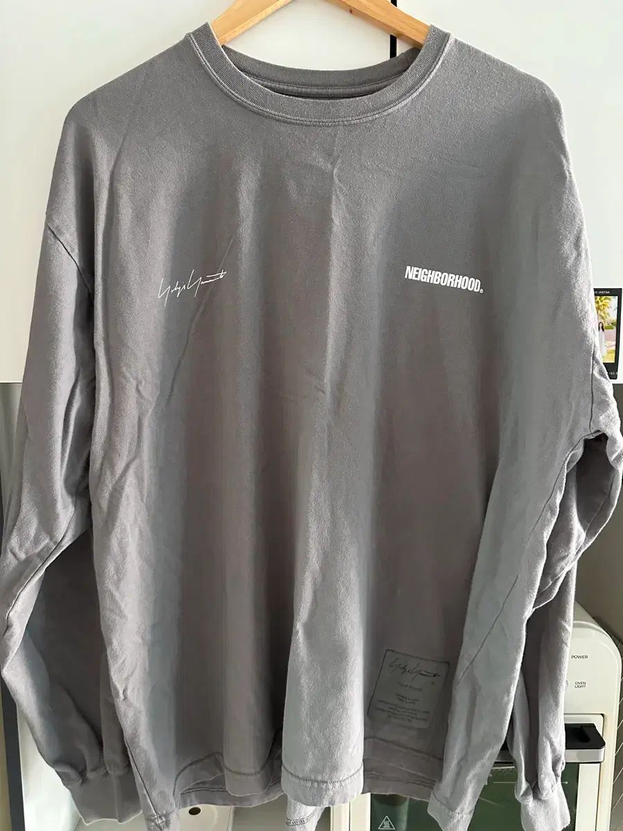 XL YOHJI YAMAMOTO ヨウジヤマモト x NEIGHBORHOOD(ネイバーフッド) ロングスリーブTシャツ