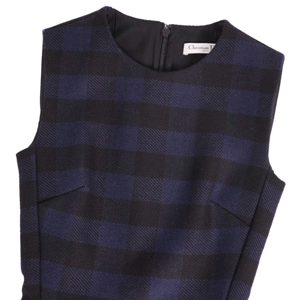 極美品 クリスチャンディオール Christian Dior ワンピース ノース