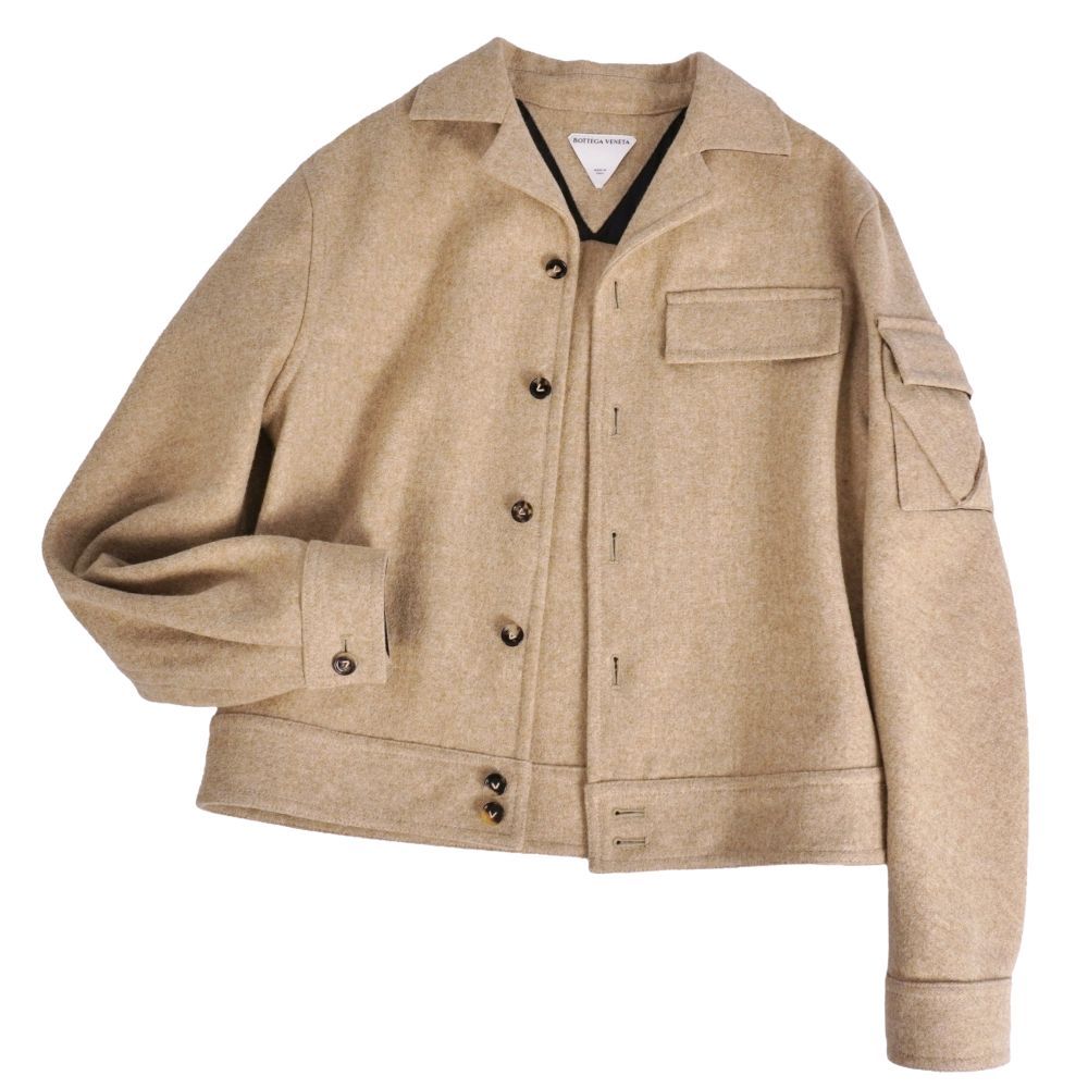 極美品 ボッテガヴェネタ BOTTEGA VENETA ジャケット 2021 ダ - メルカリ