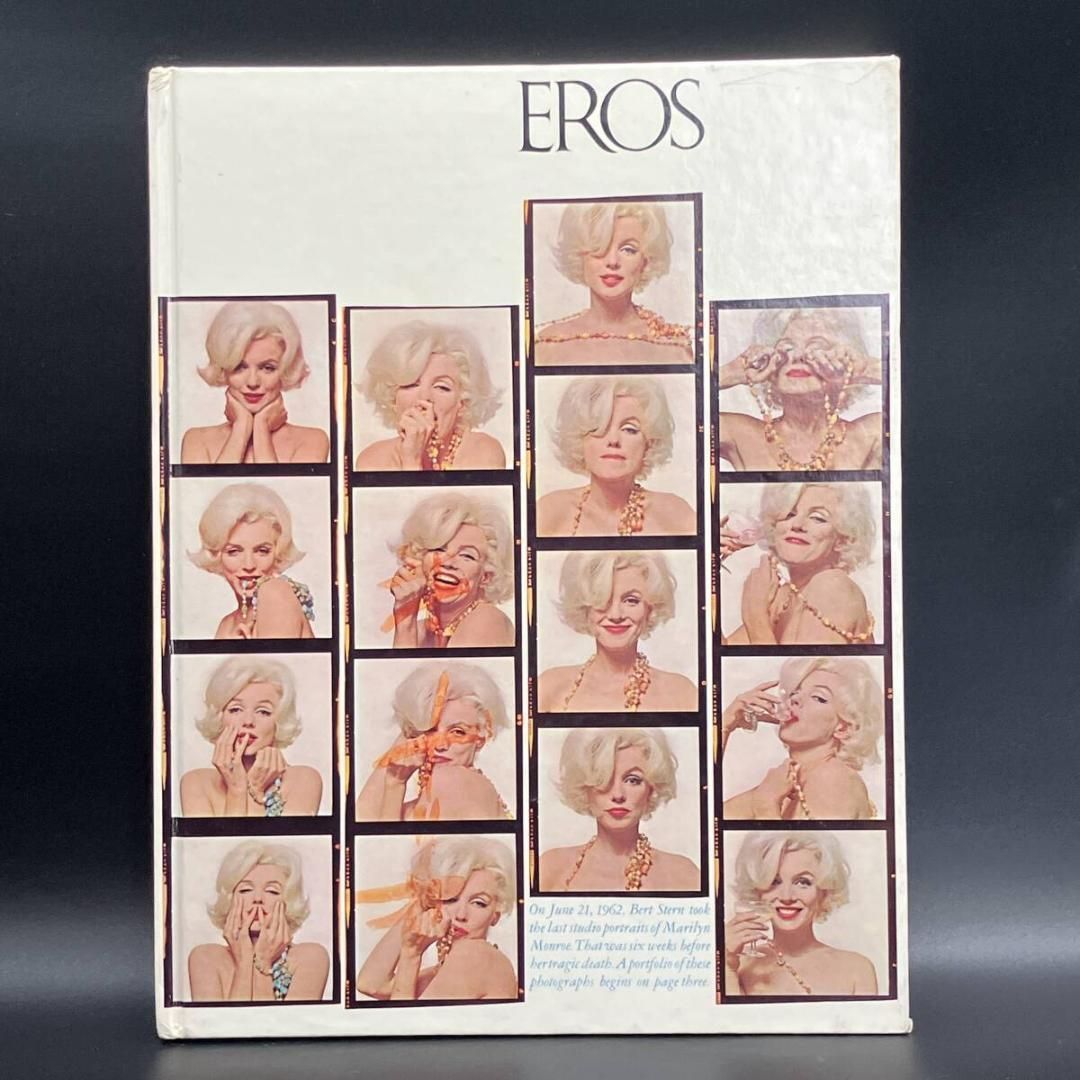 EROS ( エロス ) 1962 年 Vol. NO3 マリリンモンロー 特集 ベルトスターン ラルフギンズバーグ ハーブルバリン 英語 ハードカバー (POP_KOS)