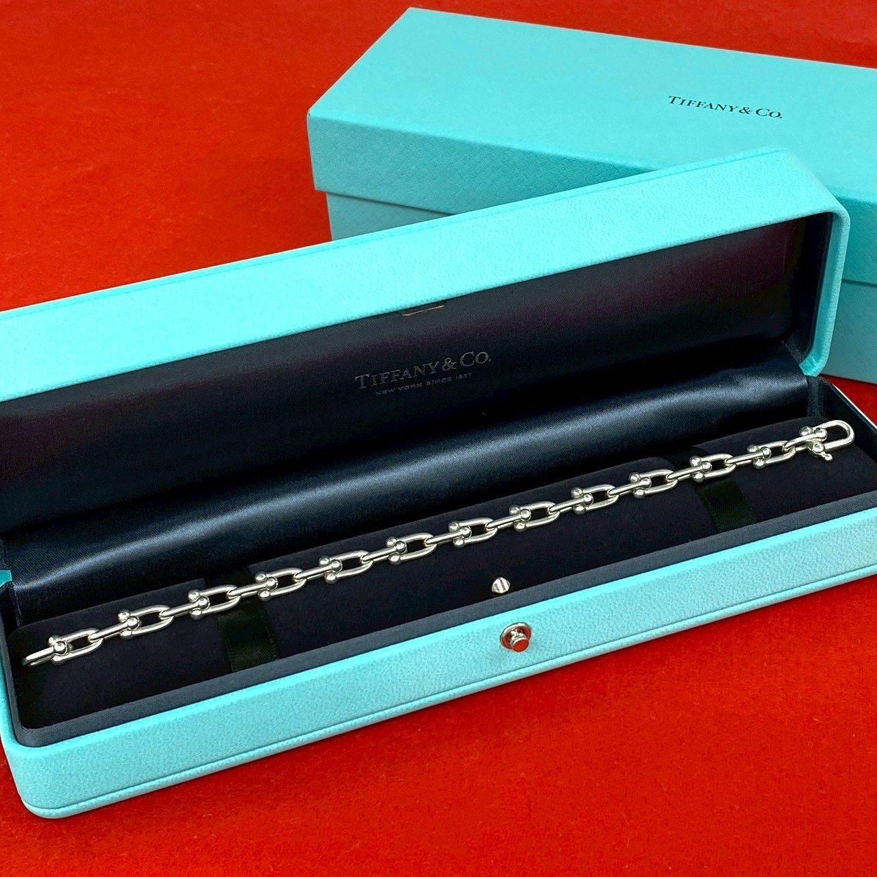 極 美品 箱付き TIFFANY&Co. ティファニー ハードウェア スモール