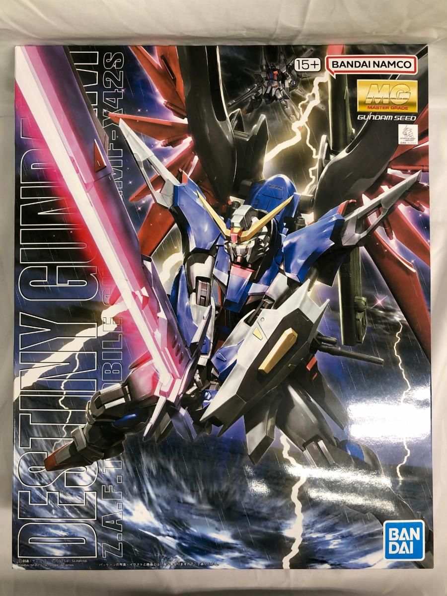 【未開封】MG 機動戦士ガンダムSEED DESTINY デスティニーガンダム 1/100スケール 色分け済みプラモデル