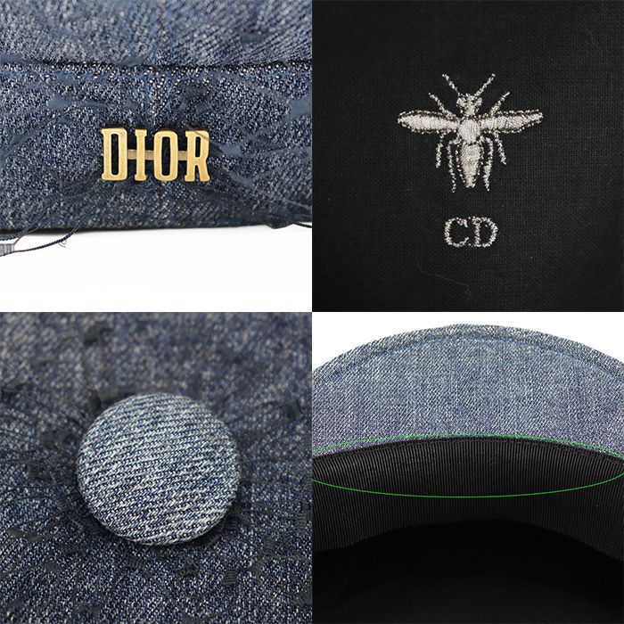 美品】Christian Dior クリスチャンディオール キャスケット サイズ 57