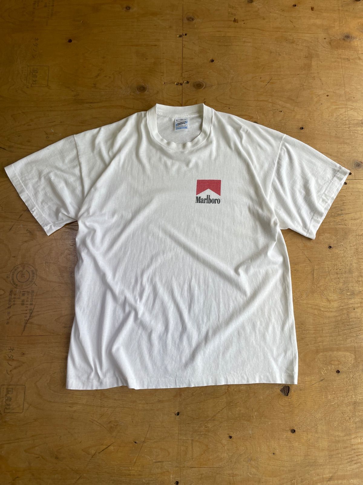 1990's Marlbolo　T-Shirt　SIZE : XL　1990年代　マルボロ　企業T　Tシャツ　フルーツオブザルーム　スクリーンスターズ
