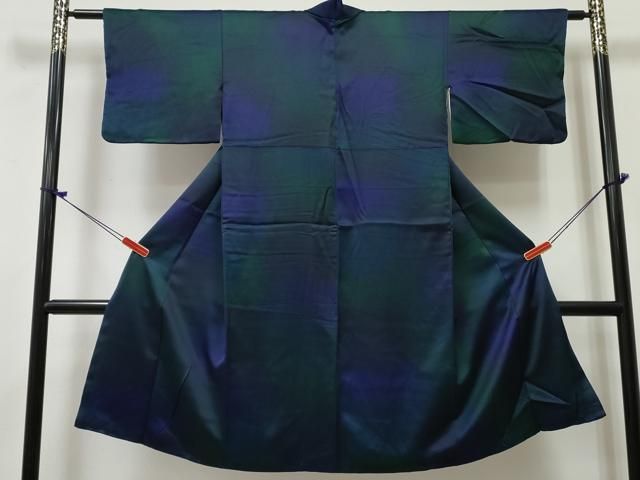 平和屋着物[]子供　着物　霞文　暈し染め　逸品　DABE7315ma
