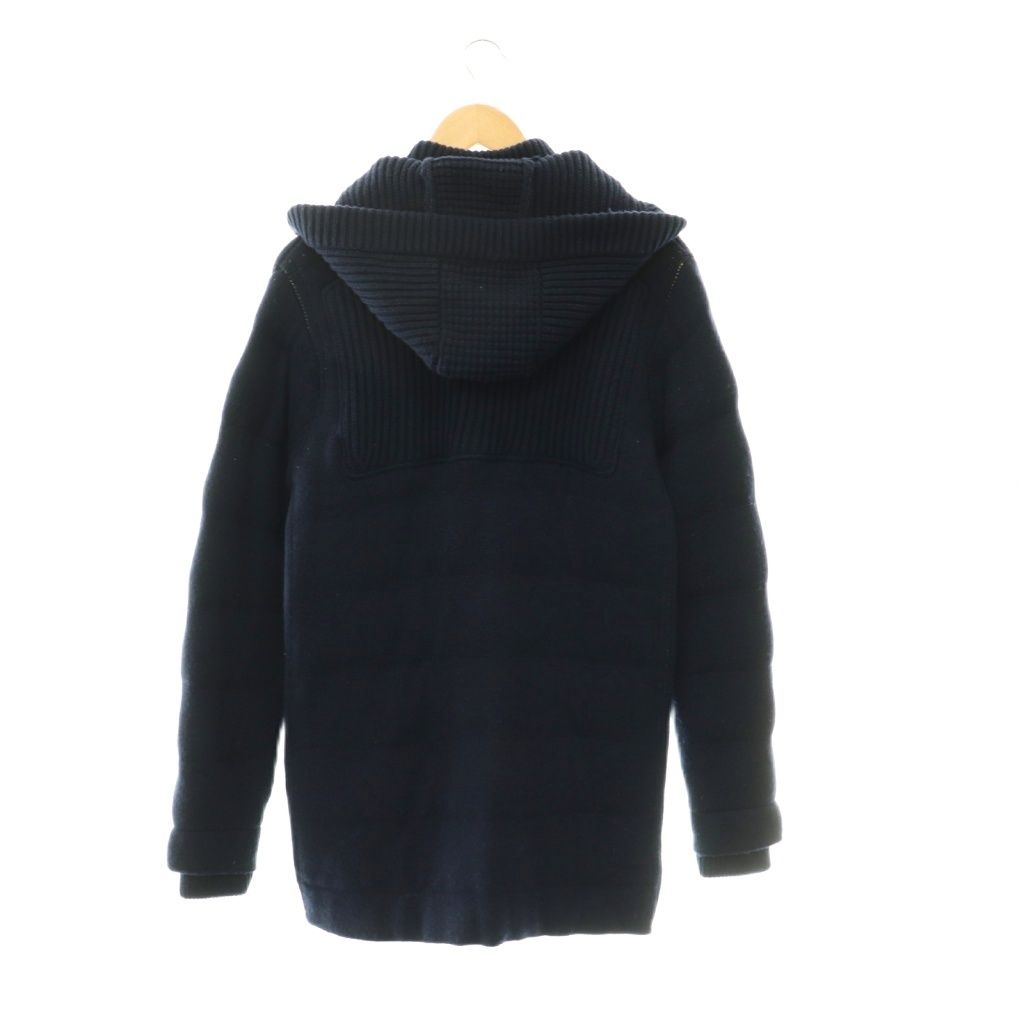 バーク Bark ダッフルコート ニット ロング XS ネイビー /DO □OS □MA