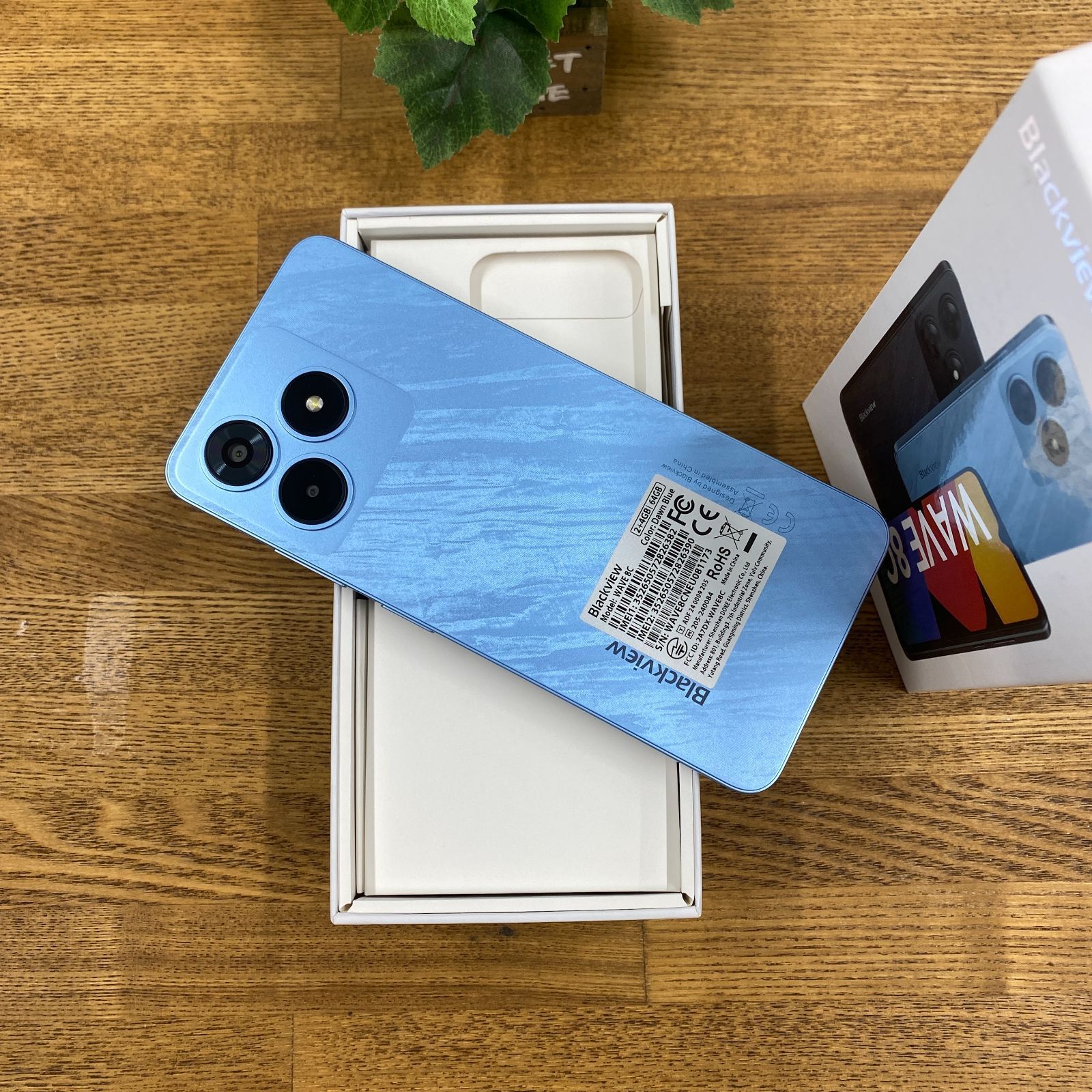 新品同様 Blackview Wave 8C 64GB 国内SIMフリー 送料無料