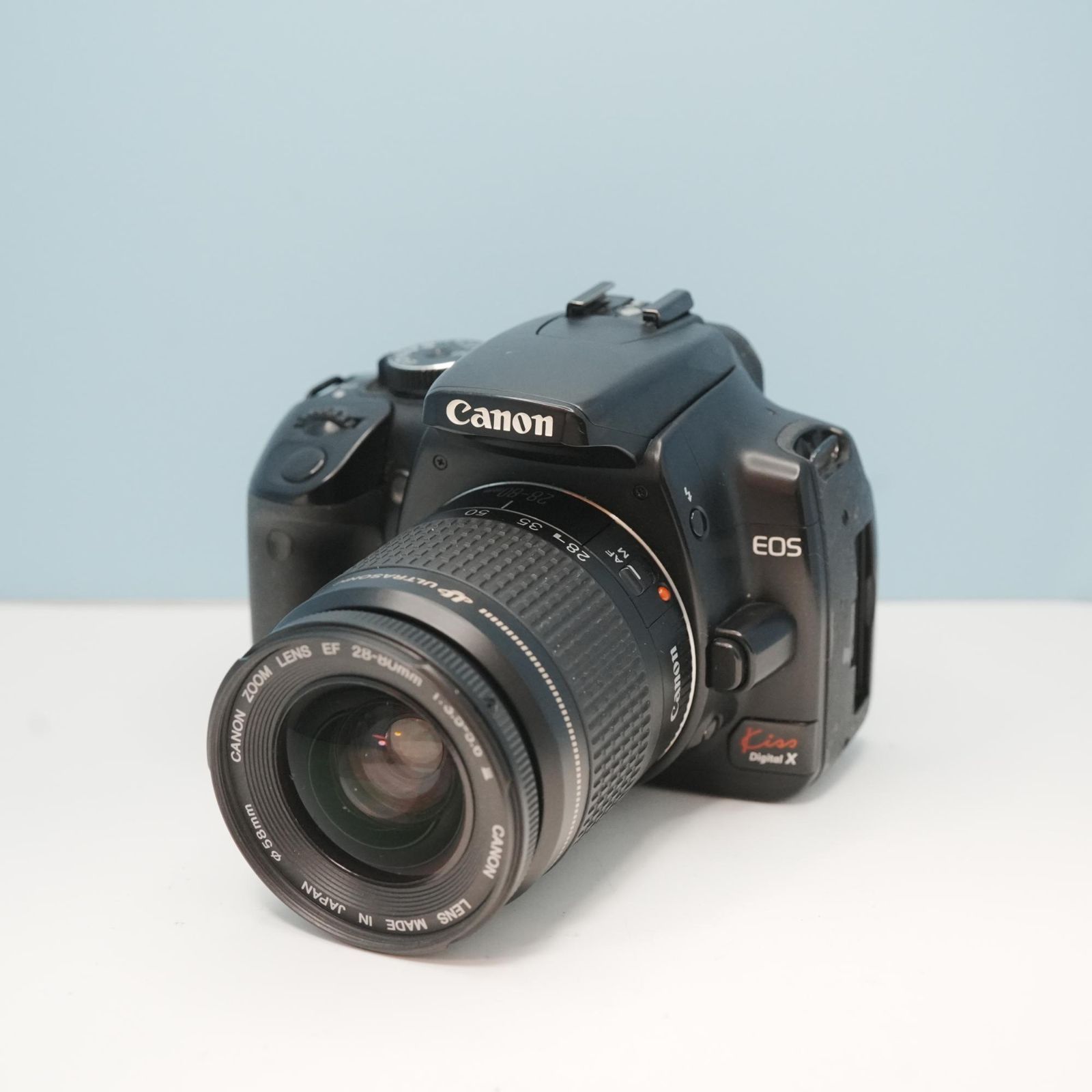 Canon EOS kiss Digital X 一眼レフ スマホ転送OK フルセット a6834