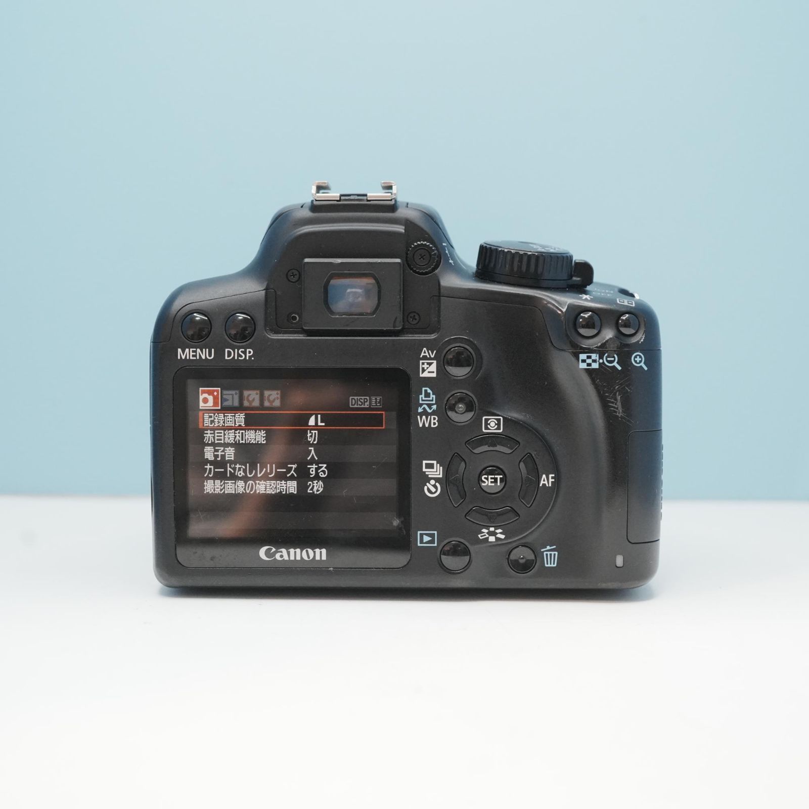 Canon EOS kiss F 一眼レフ スマホ転送OK フルセット 美品 a6829