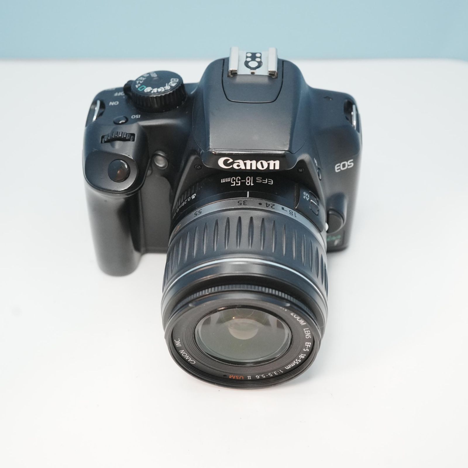 183☘️CANON EOS kiss F☘️初心者オススメ☘️スマホ転送★彡 Canon EOS kiss F 一眼レフ スマホ転送OK フルセット 美品 a6829