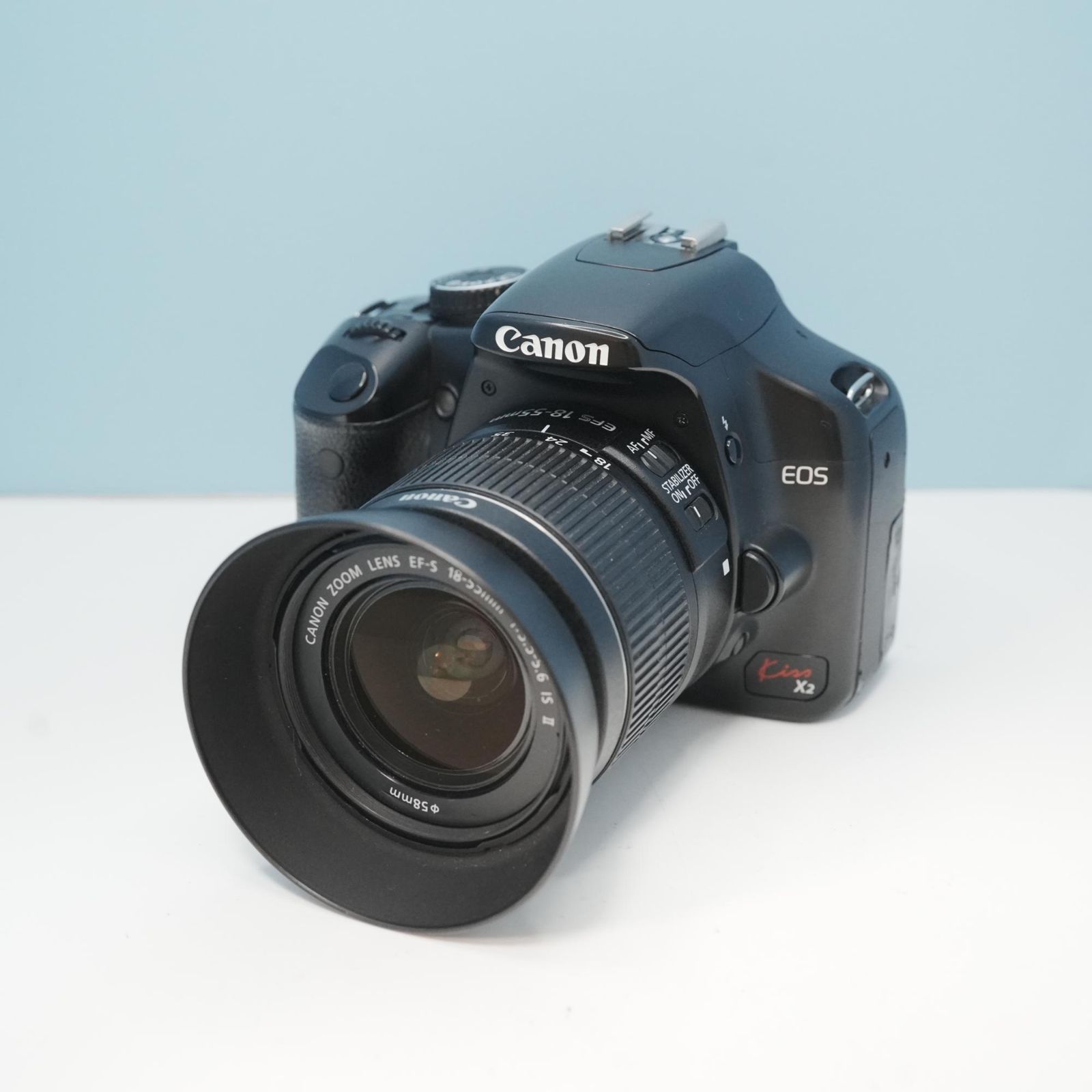 Canon EOS kiss X2 一眼レフ スマホ転送OK フルセット 美品 a6825