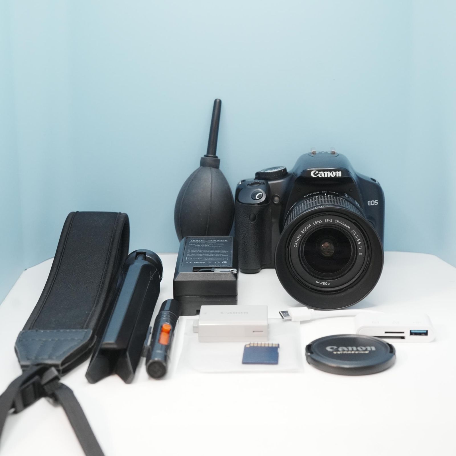Canon EOS kiss X2 一眼レフ スマホ転送OK フルセット 美品 a6825