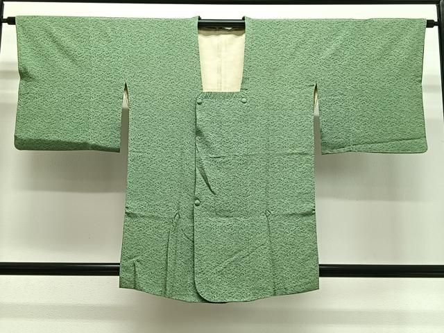 平和屋着物∞人間国宝 小宮康孝　道行コート　吉祥文　正絹　逸品　CABG3951ua