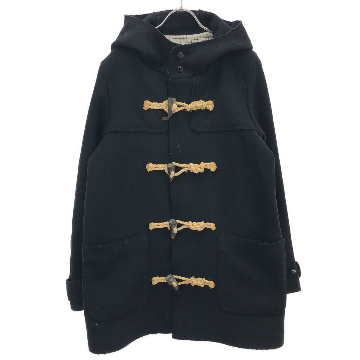visvim ビズビム 15AW COMMODORE COAT ダッフルコート ブラック 3 