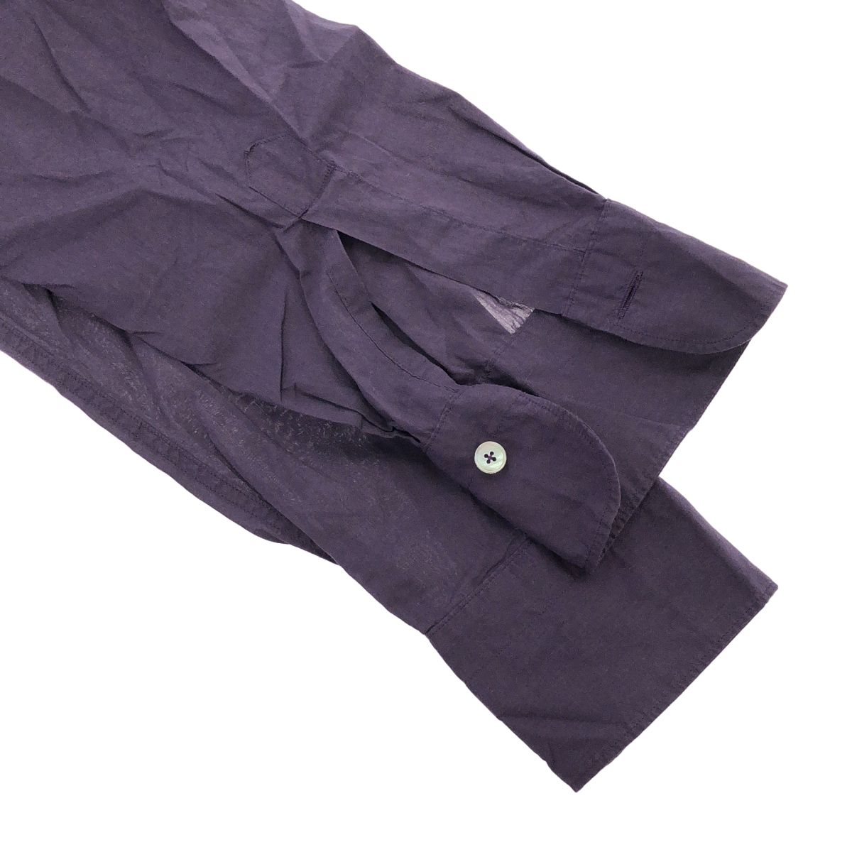MAATEE&SONS マーティーアンドサンズ 24SS PULL OVER SHIRTS プルオーバーシャツ MT4103-0613C パープル 2 MAATEE&SONS マーティーアンドサンズ 24SS PULL OVER SHIRTS プルオーバーシャツ MT4103-0613C パープル 2