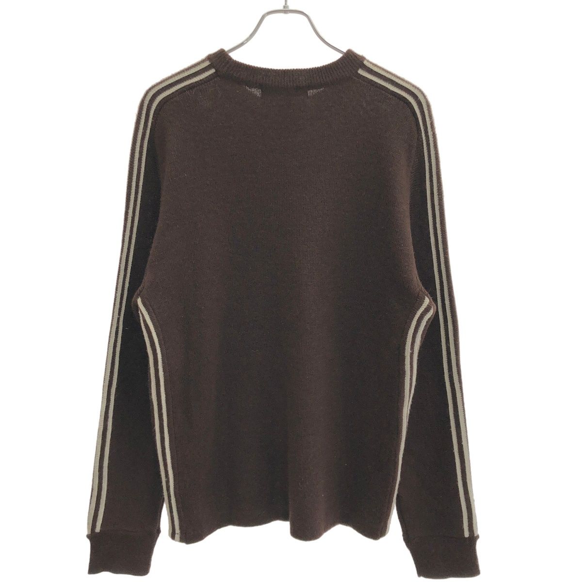 Stussy ステューシー 1990's ラインニットセーター ブラウン M Stussy ステューシー 1990's ラインニットセーター ブラウン M