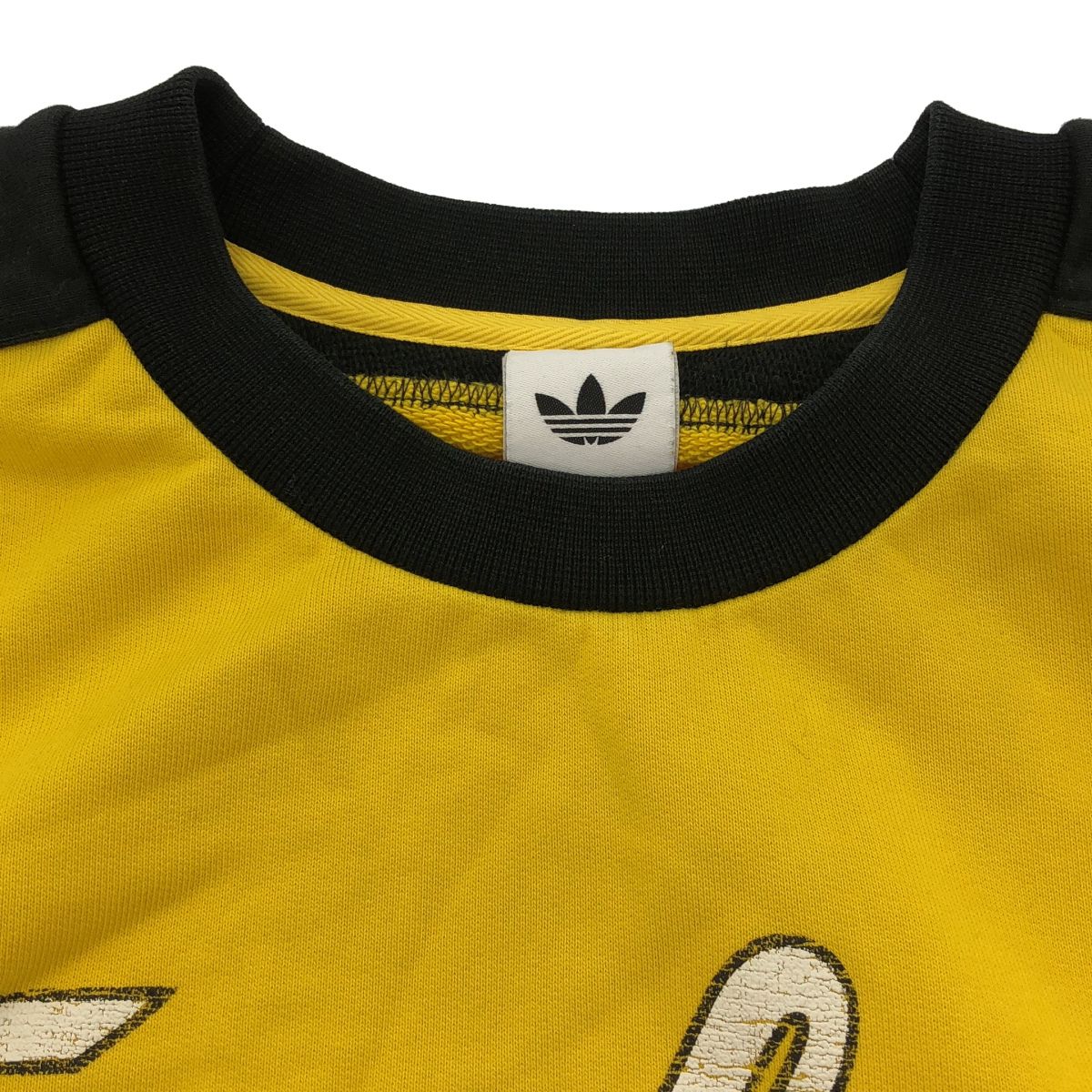 adidas Originals アディダス オリジナルス アーカイブ サイクリング スウェットシャツ JW0147 イエロー 3XL