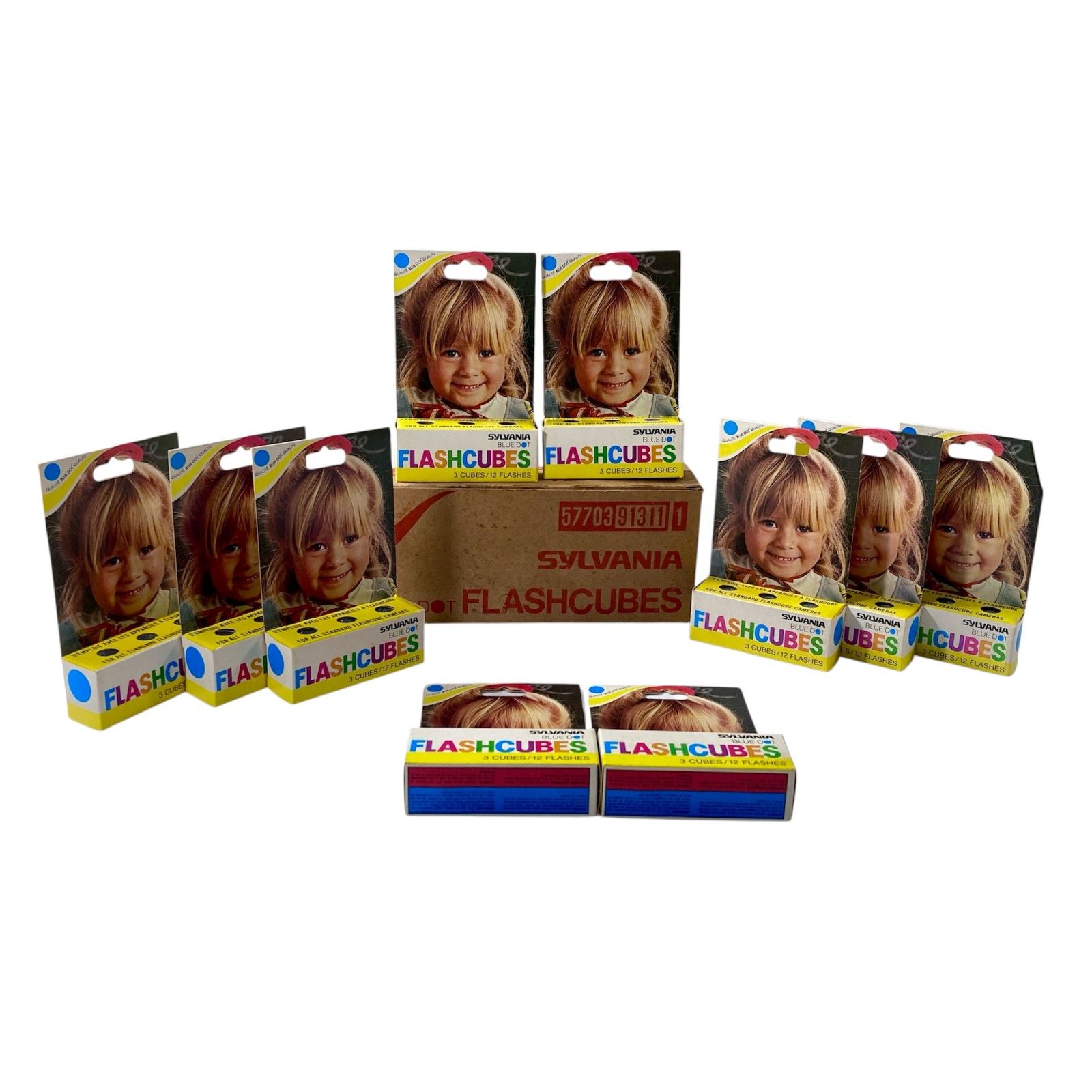 ★ SYLVANIA シルバニア FLASH CUBES フラッシュ キューブ フィルム カメラ フラッシュライト 現状品