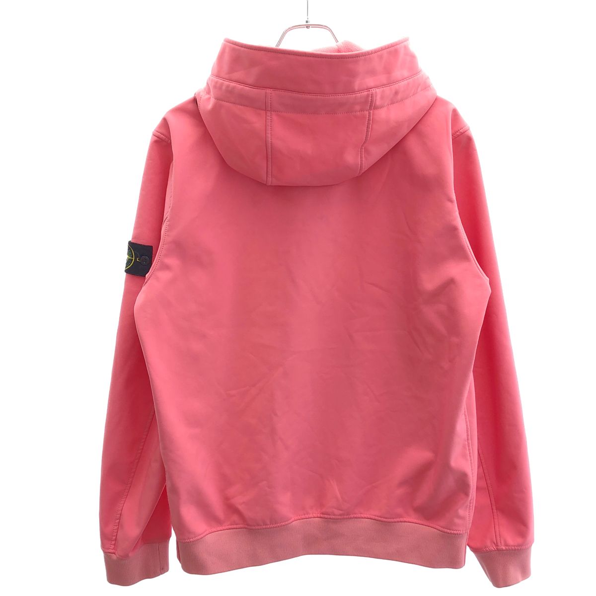 STONE  ストーンアイランド SOFT SHELL R JACKET ソフトシェルフーデッドジャケット 7315Q0122 ピンク L STONE ISLAND ストーンアイランド SOFT SHELL R JACKET ソフトシェル