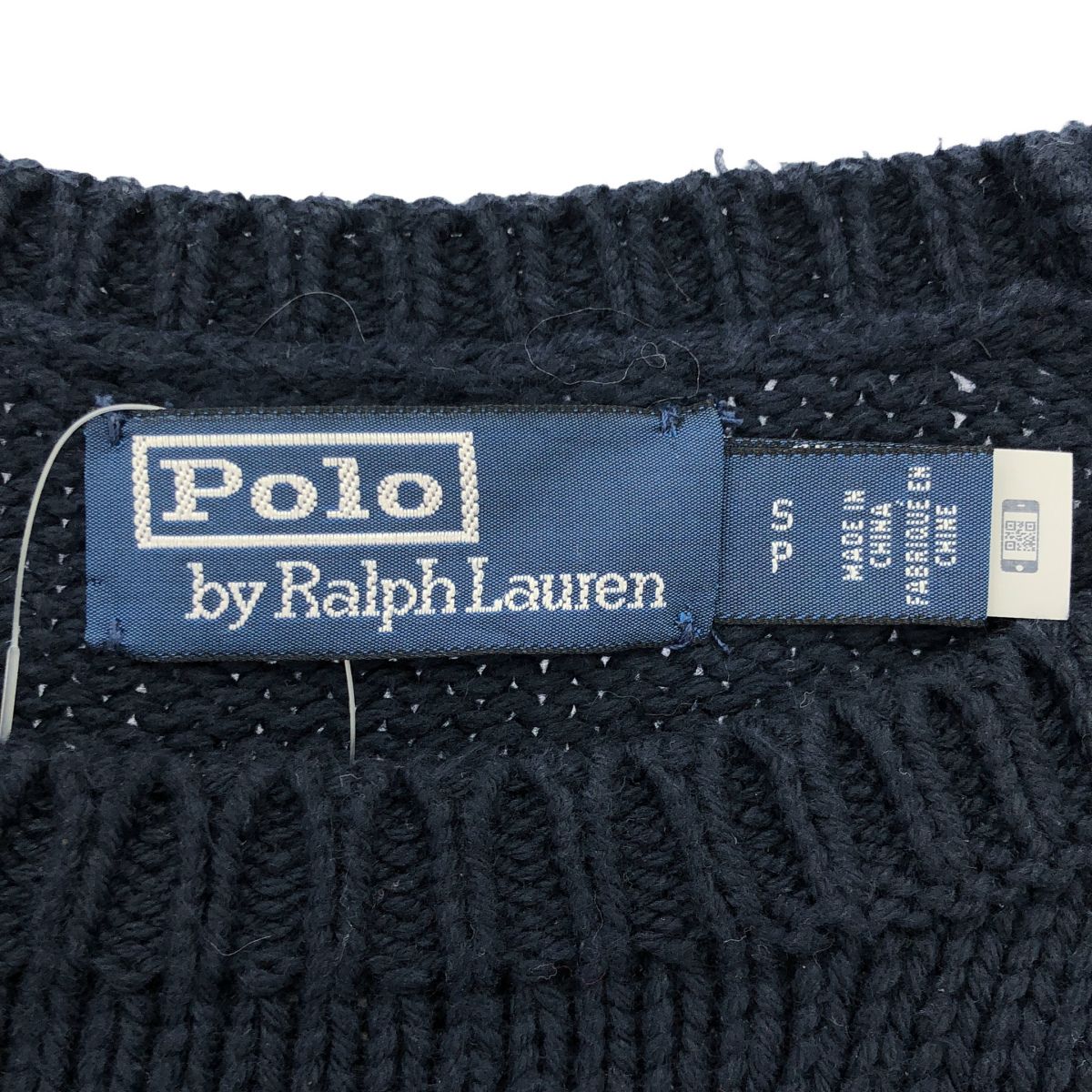 Polo by Ralph Lauren ポロ バイ ラルフ ローレン NYC クルーネックニットセーター 23SS05PT213 ネイビー S
