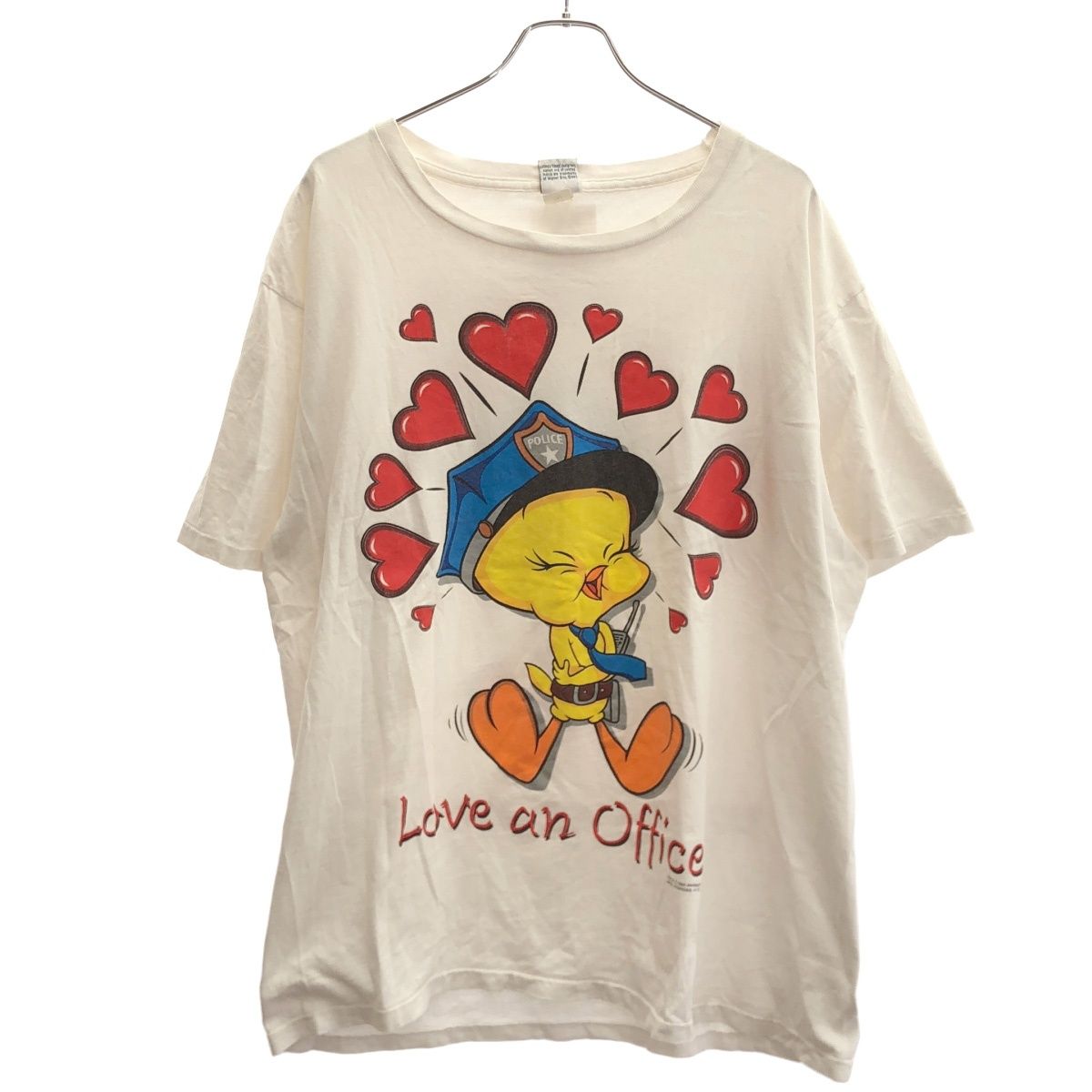 LOONEY TUNES ルーニーテューンズ 1990's Tweety Bird ビンテージTシャツ ホワイト XL
