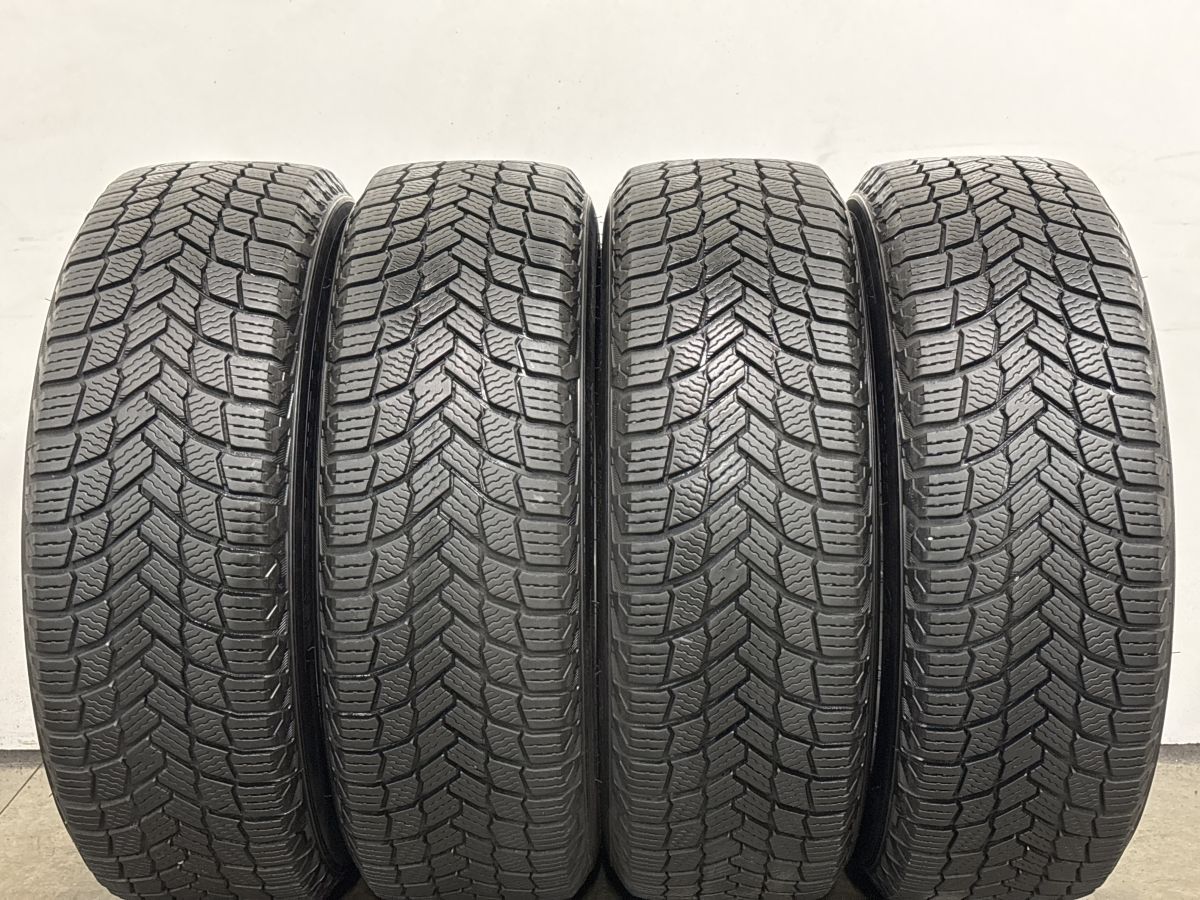 【バリ溝】C-WORKS MS-1 16in 6.5J +40 PCD112 ミシュラン X-ICE SNOW 205/60R16 フォルクスワーゲン ゴルフ 5 6 7 8 トゥーラン 等に