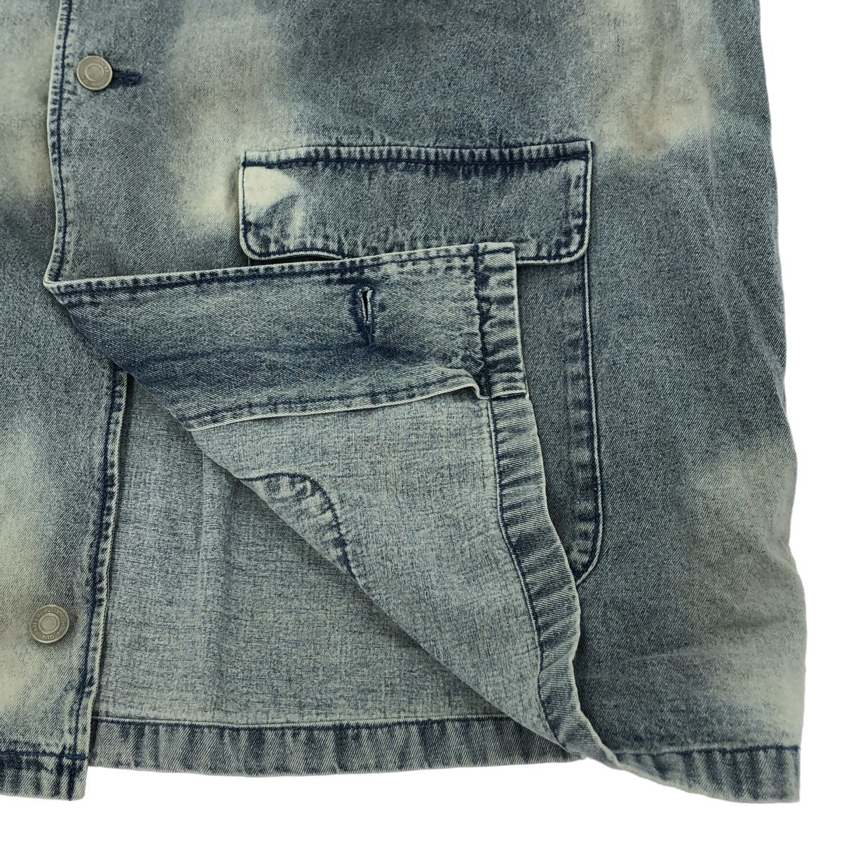 FR(13)NDS フレンズ ICE BLUE DENIM COVERALLS ダメージ加工デニム