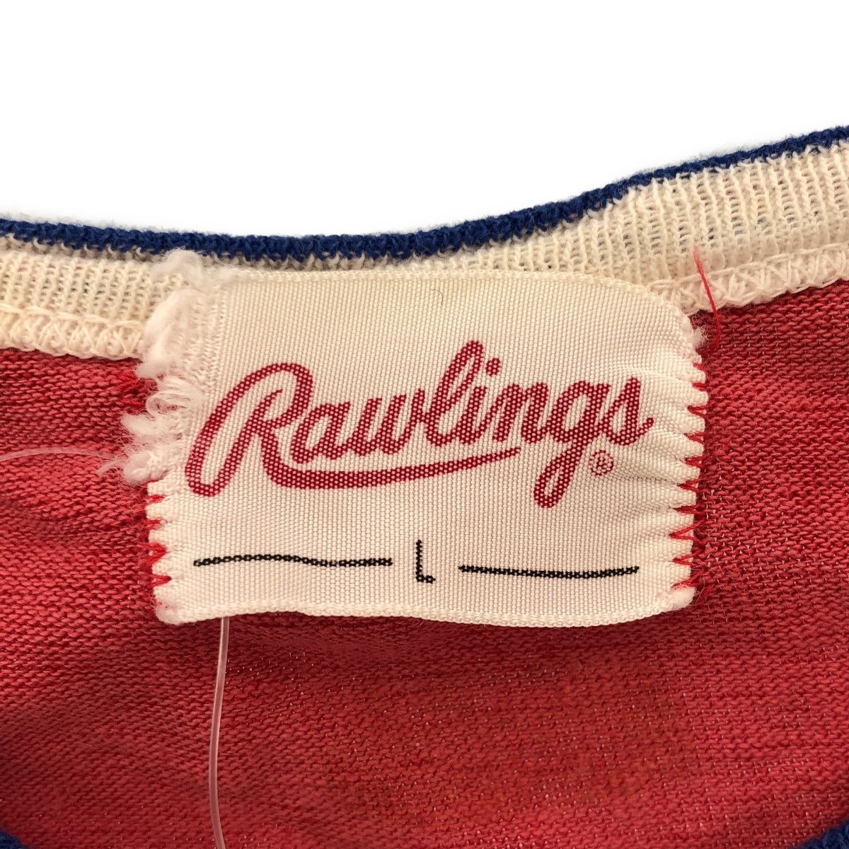 Rawlings ローリングス 50~60's アスレチックTシャツ レッド L