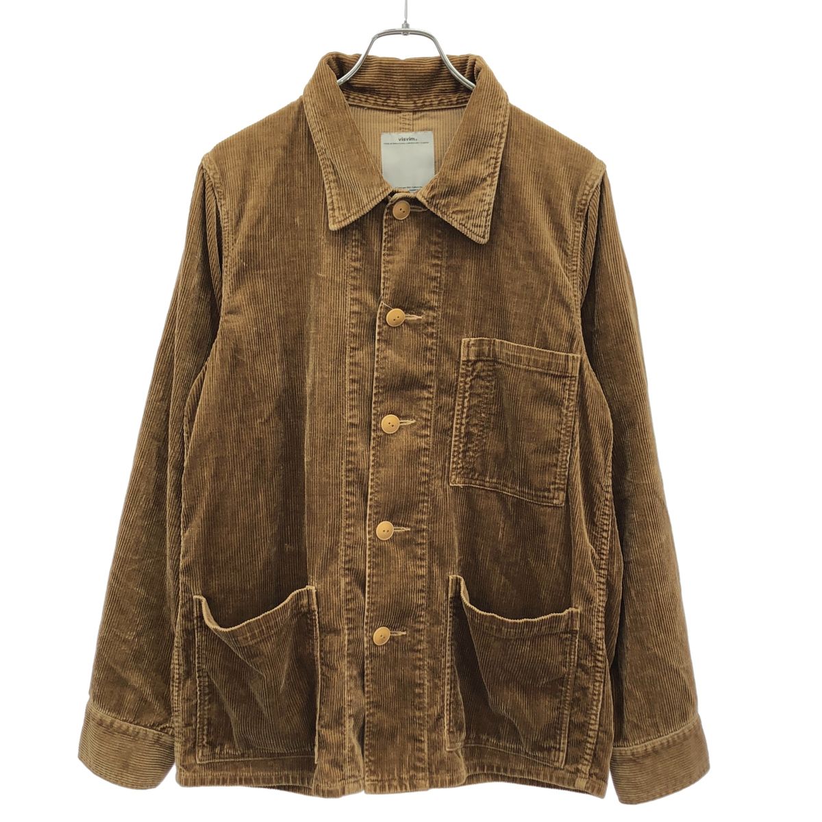 visvim ビズビム 15AW TRAVAIL COVERALL コーデュロイカバーオール