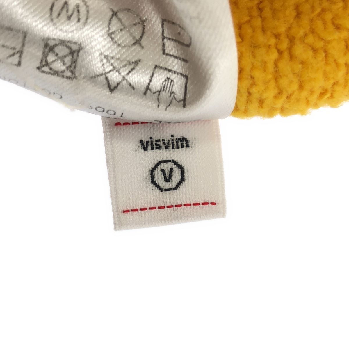visvim ビズビム 19AW JUMBO SB SWEAT L/S スウェットトレーナー 0119205010014 イエロー 3