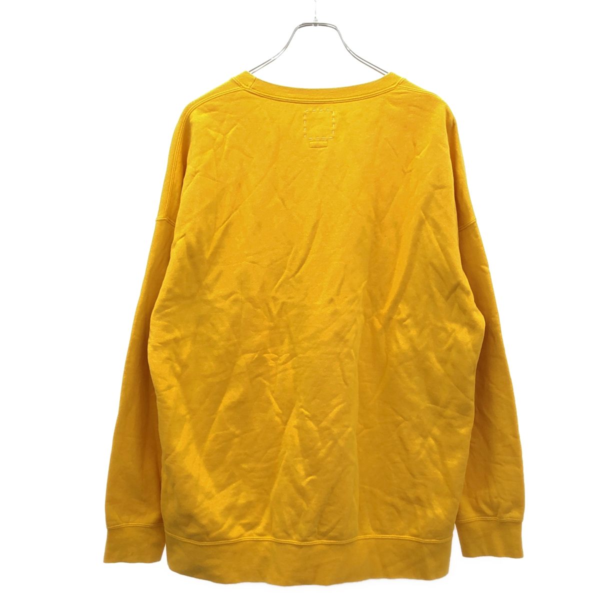 visvim ビズビム 19AW JUMBO SB SWEAT L/S スウェットトレーナー 0119205010014 イエロー 3