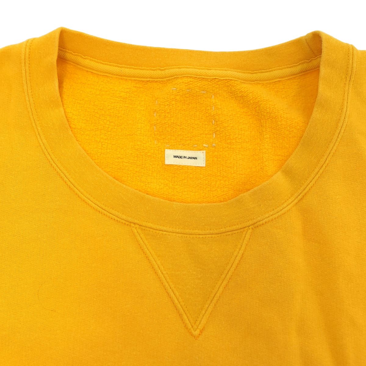 visvim ビズビム 19AW JUMBO SB SWEAT L/S スウェットトレーナー 0119205010014 イエロー 3