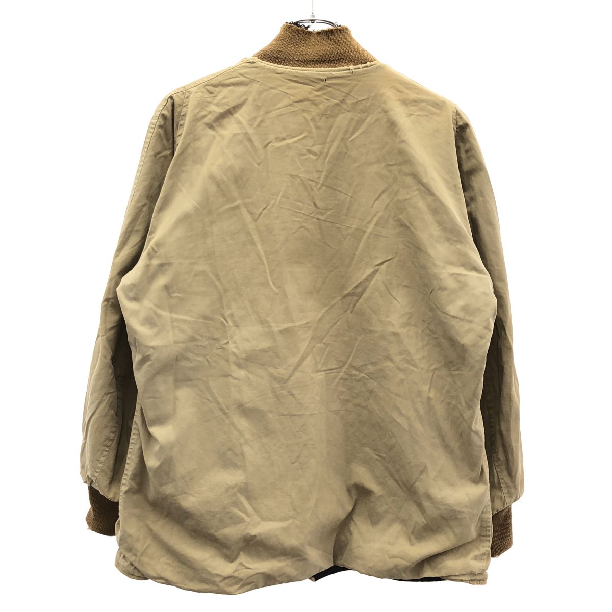 BUTWIN バトウィン 1950's リバーシブルスタジャン ブラック×ベージュ