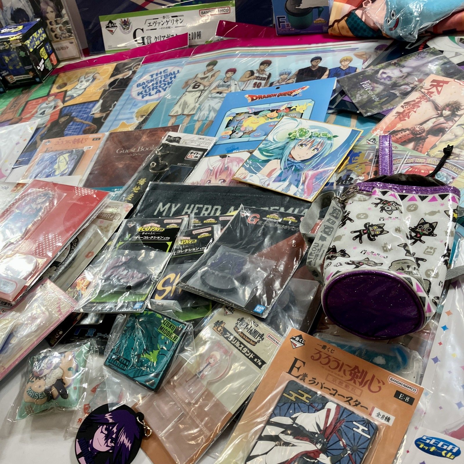 ★ 一番くじ グッズ まとめ商品 黒子のバスケ 東京リベンジャーズ ヒロアカ 呪術廻船 るろうに剣心 エヴァンゲリオンなど 現状品