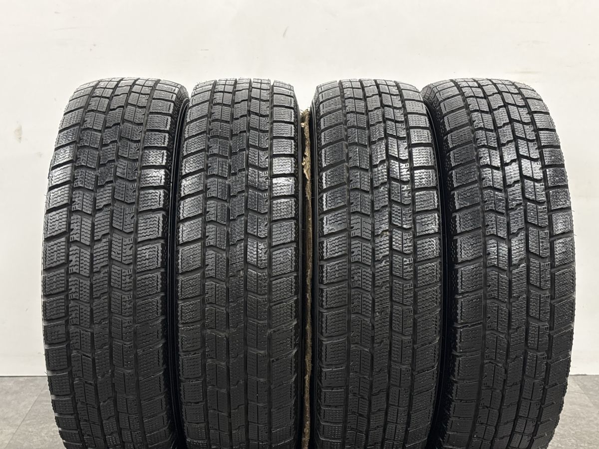 【25年製 バリ溝】EMBELY S10 13in 4.00B +45 PCD100 グッドイヤー アイスナビ7 155/65R13 ワゴンR アルト ミラジーノ プレオ ザッツ モコ