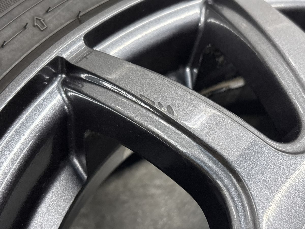 【25年製 バリ溝】EMBELY S10 13in 4.00B +45 PCD100 グッドイヤー アイスナビ7 155/65R13 ワゴンR アルト ミラジーノ プレオ ザッツ モコ
