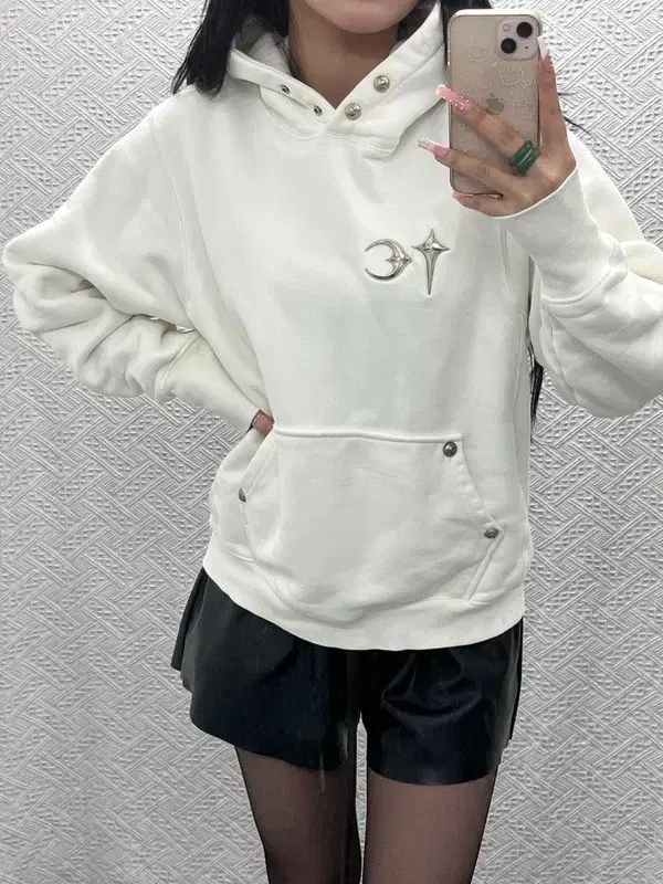 Thug Club サグクラブ ヴィンテージ ストリート ロックシーク 鉄味 スタッズ フーディー Tシャツ 1 C12497