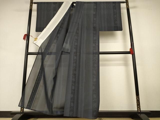 平和屋着物*夏物 本場大島紬 夏大島 花間道 正絹 逸品 AABJ9198jd 平和屋着物*夏物 本場大島紬 夏大島 花間道 正絹 逸品 AABJ9198jd