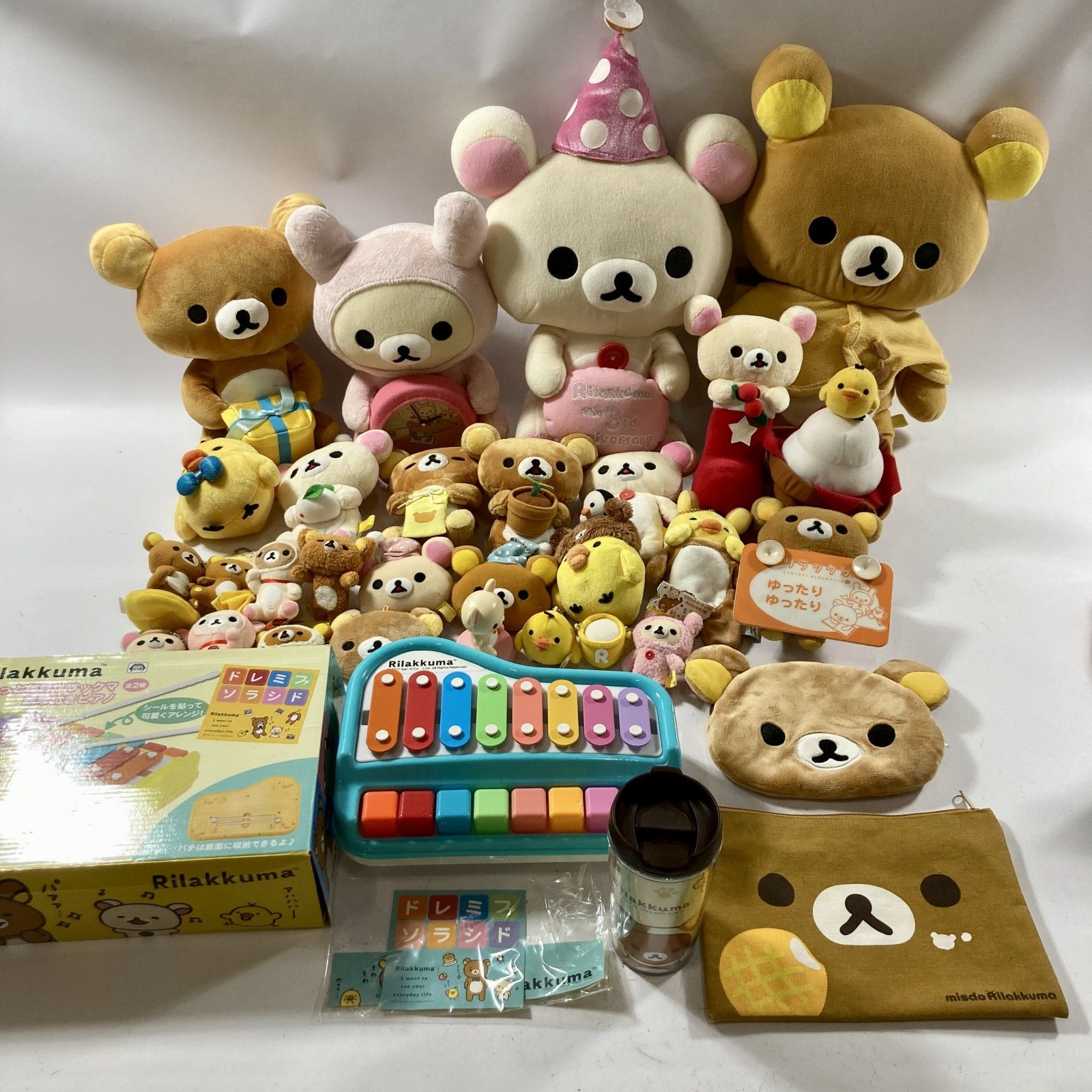 ☆ リラックマ グッズ 大量 まとめ商品 ぬいぐるみ タンブラー 鉄琴