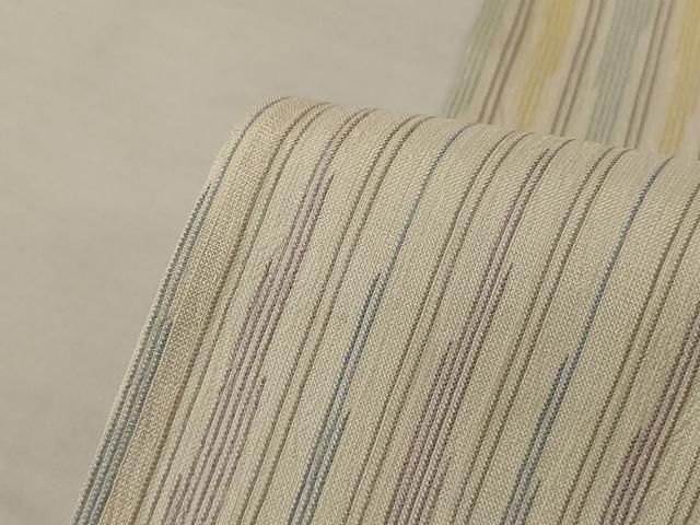 平和屋着物*夏物 紗紬 変わり縞 正絹 逸品 AABK2602jd 平和屋着物*夏物 紗紬 変わり縞 正絹 逸品 AABK2602jd