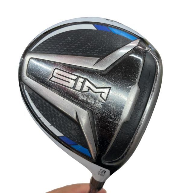 【中古】 テーラーメイド SIM MAX 3W フェアウェイウッド FW TENSEI BLUE TM50(FW) (フレックスR) メンズ 男性用 右利き 右用 Dランク ゴルフクラブ 8,613円