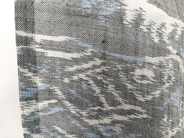 平和屋着物*夏物 本場小千谷縮 風景文 麻 逸品 CABJ4061xi 平和屋着物*夏物 本場小千谷縮 風景文 麻 逸品 CABJ4061xi