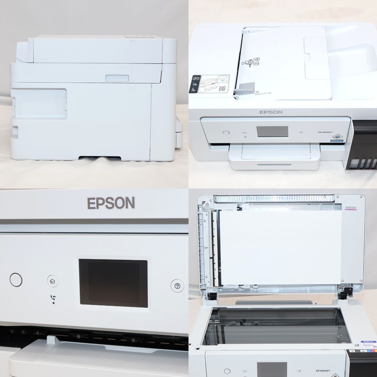 エプソンプリンター エコタンク搭載 A3カラーインクジェット複合機 EW-M5610FT【インク付】　ew-m5610ft 整備済みアウトレット品 [良い(B)]