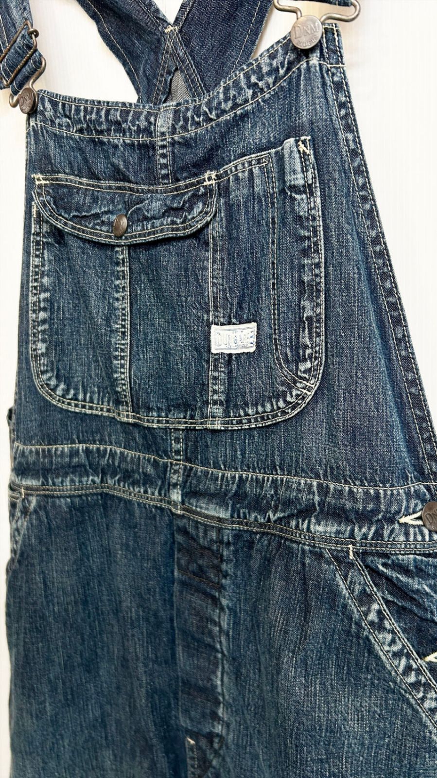 DENIM DUNGAREE デニムダンガリー　スタジャン　02 DENIM DUNGAREE デニム ダンガリー デニム ジャンスカ ジャンパー