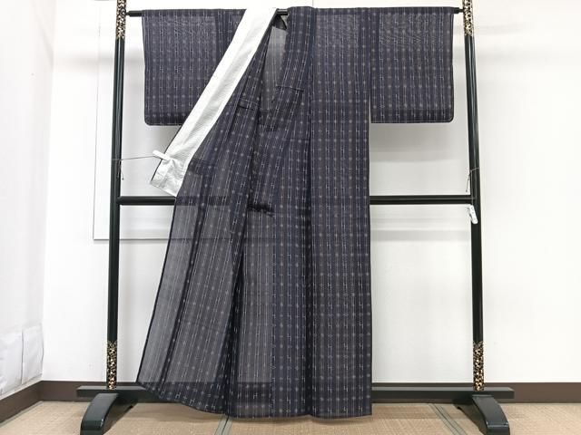平和屋着物＊夏物　本場琉球絣　夏琉球　正絹　逸品　未使用　CABJ4068xi