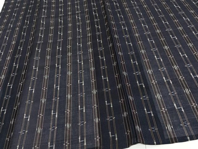 平和屋着物＊夏物　本場琉球絣　夏琉球　正絹　逸品　未使用　CABJ4068xi