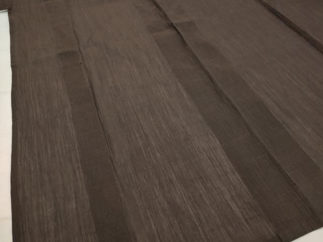 平和屋着物*夏物 本場小千谷ちぢみ 赤墨色 麻 逸品 AABK2802st 平和屋着物*夏物 本場小千谷ちぢみ 赤墨色 麻 逸品 AABK2802st
