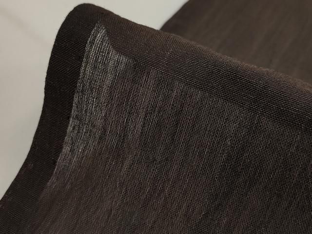 平和屋着物*夏物 本場小千谷ちぢみ 赤墨色 麻 逸品 AABK2802st 平和屋着物*夏物 本場小千谷ちぢみ 赤墨色 麻 逸品 AABK2802st